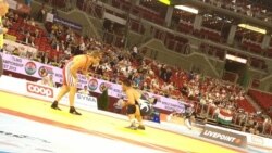 رضا یزدانی در نخستین مسابقه خود در رقابت‌های بوداپست