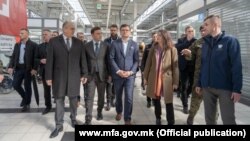 Министерот за надворешни работи Бујар Османи, како дел од Тројката претседавачи со ОБСЕ, заедно со неговите колеги од Полска, Збигњев Рау и од Шведска, Ан Линде, денеска на полско-украинската граница остварија средба со нивниот колега од Украина, Дмитро К