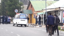  A police station in Kulob, the southern Tajik city where a police detainee died in January. (file photo)