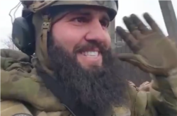 Межидов Хьуьсейн , "Юг" батальонан экс-командир. Нохчийчоьнан куьйгалхочун Кадыров Рамзанан официалан телеграм-каналера видео тIера скриншот