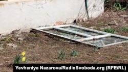 Город Гуляйполе Запорожской области после ракетного обстрела российскими войсками, 6 апреля 2022 г.