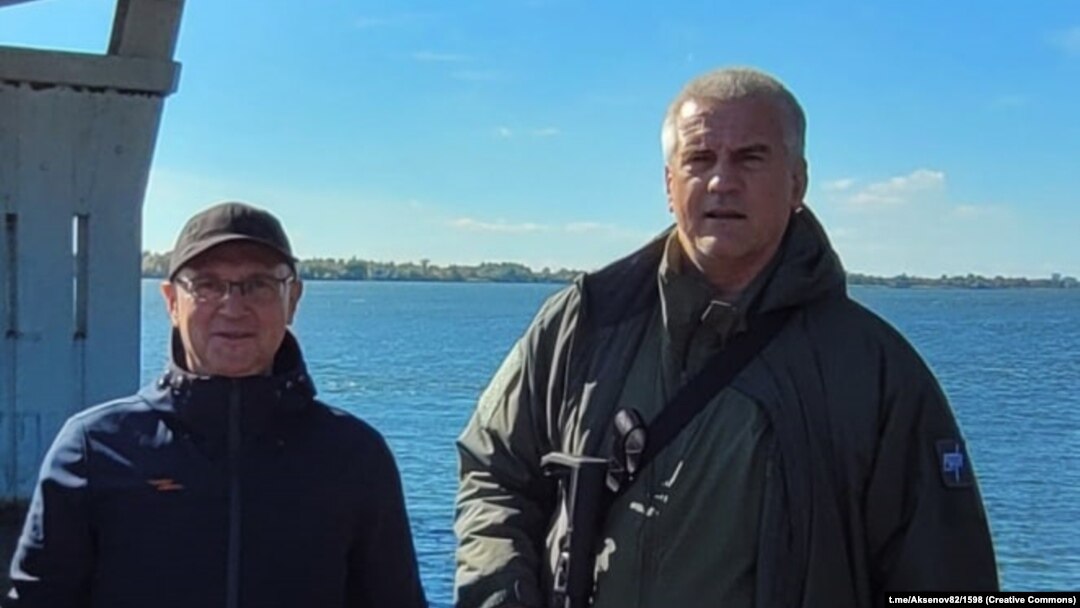 Аксенов и Кириенко в Херсоне