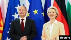 Olaf Scholz i Ursula von der Leyen, Berlin, 3. novembar 2022.