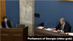 სახალხო დამცველობის კანდიდატის, ანა აბაშიძის მოსმენა საქართველოს პარლამენტში