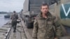 10 октября Макар Теплинский опубликовал в социальных сетях фотографию, на которой он стоит на речном пароме с российской военной техникой