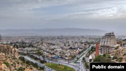 نمایی از محله معالی‌آباد در شیراز