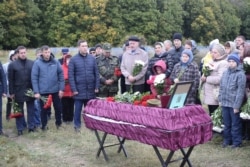 Похороны "вагнеровцев" в Набережных Челнах, фото из телеграм-канала мэра города Наиля Магдеева