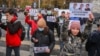 A march was held on October 24 in Bishkek against the detention of activists and politicians who oppose the transfer of Kempir-Abad to Uzbekistan.