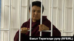 Kyrgyz activist Rita Karasartova (file photo)