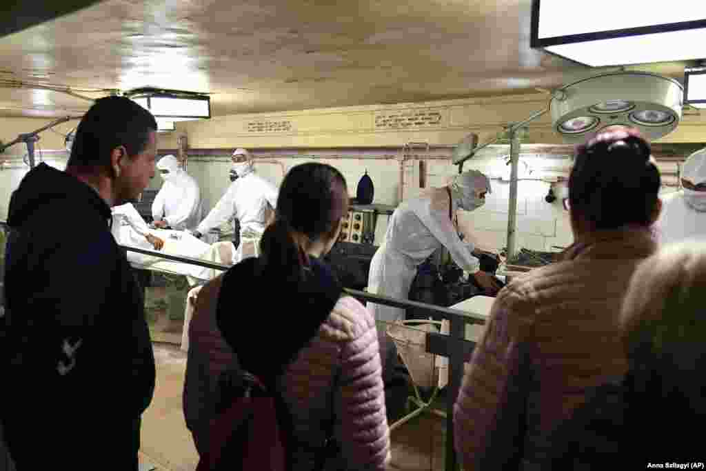 With some of Budapest&#39;s bunkers no longer usable, officials say that they can rely on its metro. Attila Gulyas, head of a transport union, said: &ldquo;Up to 220,000 people can be protected by the shelter system in the tunnels of metro lines 2 and 3.&rdquo; &nbsp;