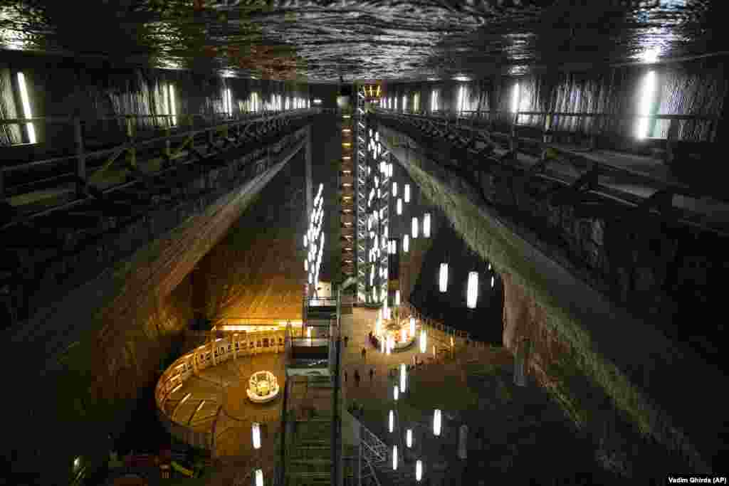 Another view of the salt mine at Salina Turda. Sorin Ionita, a commentator with the Expert Forum in Bucharest, Romania, said many consider a Russian nuclear strike improbable as it would not &quot;bring a big military advantage to the Russians.&quot; &nbsp;