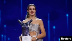  Алексия Путеяс на награждаването за Играч на годината, 2022 година 