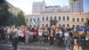 Российские эмигранты вышли в Тбилиси на антивоенный митинг