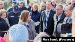 Președinta Maia Sandu în vizită la Naslavcea, 3 noiembrie 2022