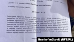 Poziv na vanrednu sednicu Skupštine opštine Rekovac o eksploataciji Litijuma