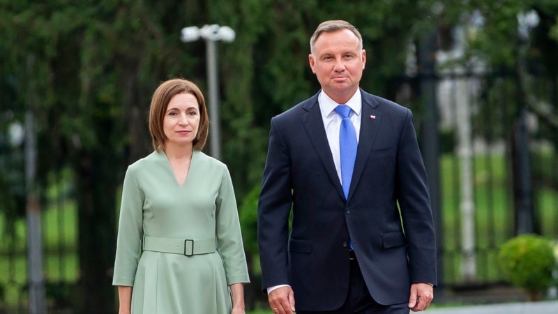 Președintele Poloniei Andrzej Duda a ajuns la Chișinău