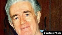 Radovan Karadzic after his arrest in Belgrade