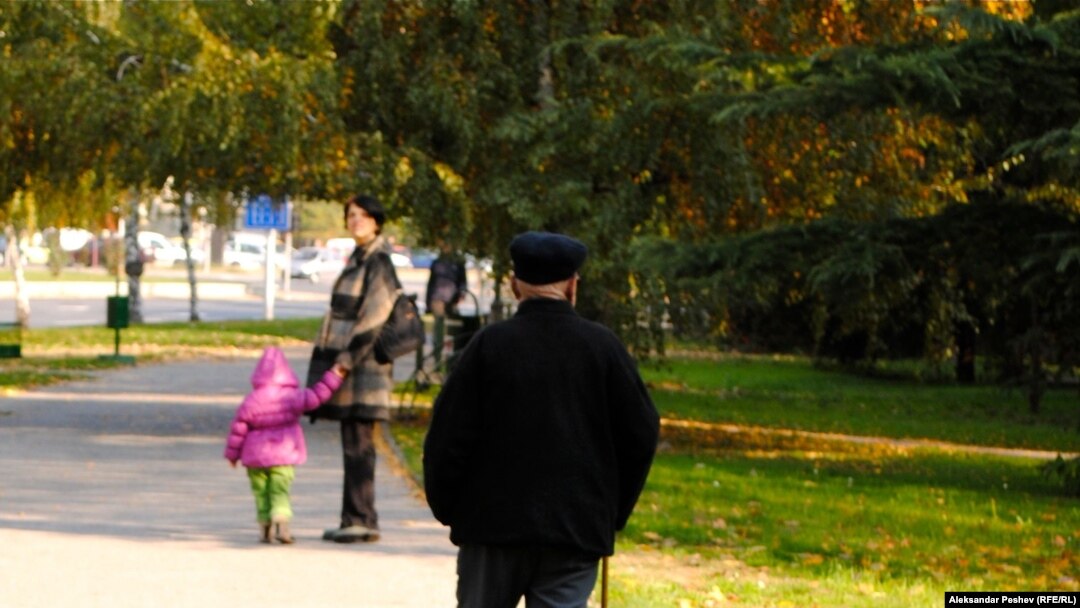 Илустрација. Пензионер.