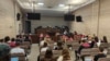 Pamje nga seanca fillestare në gjyqin në mungesë kundër 21 të akuzuarve për Masakrën e Reçakut në Kosovë, në Gjykatën Themelore të Prishtinës, Prishtinë, 31 korrik 2026.