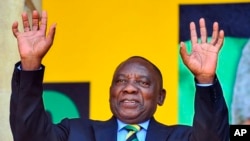 Cyril Ramaphosa novi predsjednik Južne Afrike