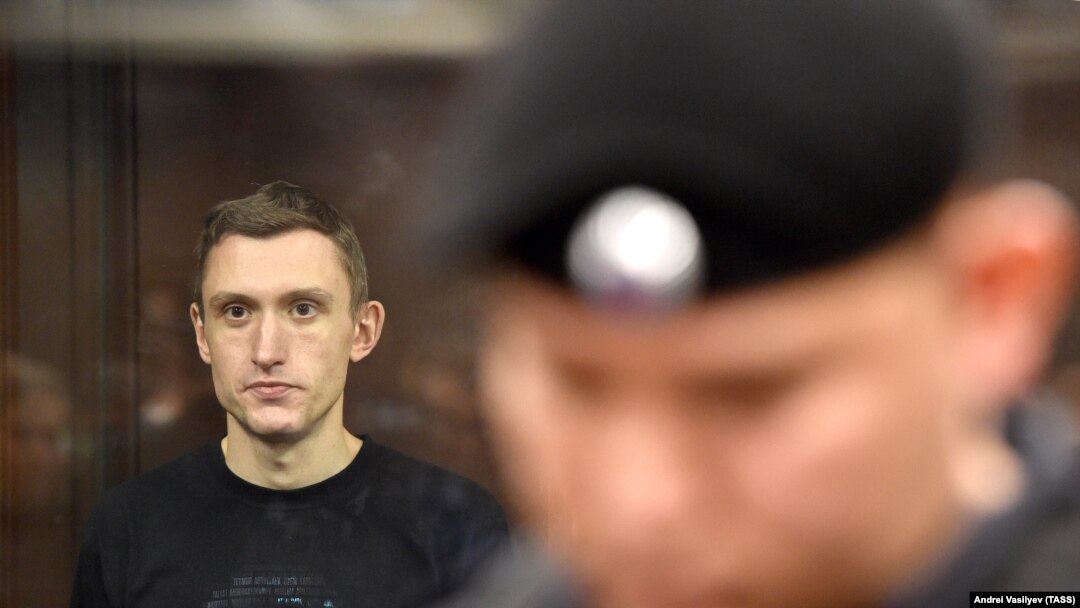 Константин Котов в суде во время приговора, 5 сентября 2019 года 