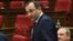 Armenia - Economy Minister Artsvik Minasian attends a parliament session in Yerevan, 10May2016.
