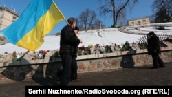Кияни вшановують пам'ять Героїв Небесної сотні, 20 лютого 2017 року 