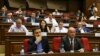 Armenia -- Deputies from the ruling My Step alliance attend a parliament session in Yerevan, June 28, 2019.