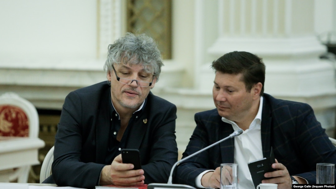 Tit Liviu Brailoiu și Marian Pavel la Comisia juridică din Senat