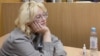 Диана Логинова (Наоко) сразу после объявления решения суда