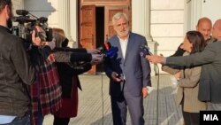 претседателот на ДПА Мендух Тачи 