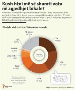 Kush fitoi më së shumti vota në zgjedhjet lokale?