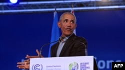 باراک اوباما ابراز اطمینان کرد که طرح بودجه ۵۵۵ میلیارد دلاری دولت بایدن برای مقابله با تغییرات اقلیمی بالاخره در کنگره آمریکا تصویب خواهد شد.