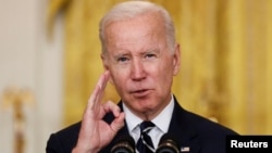  Joe Biden, president i Shteteve të Bashkuara të Amerikës.