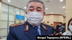 Ерлан Тургумбаев в бытность главой МВД