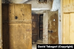 Doors of an apparent underground prison discovered by Tabagari.