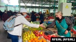 Piața agroalimentară în Tiraspol