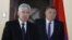 Dragana Čovića, predsjednika HDZ-a (lijevo) i Milorada Dodika, predsjednika SNSD-a, na sastanku 29. oktobra 2021.