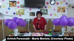 Maria Mortoiu - președintele Asociației Naționale a Surzilor din România - Filiala Prahova.