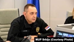  Ministar policije Srbije Aleksandar Vulin, 5. novembar 2021. 