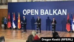 Konferenca e përbashkët e përfaqësuesve të të tri shteteve pjesëmarrëse të nismës "Ballkani i hapur" 