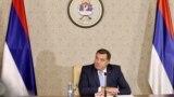 Milorad Dodik, član Predsjedništva Bosne i Hercegovine i predsjednik Saveza nezavisnih socijaldemokrata nakon sjednice Predsjedništva BiH, Sarajevo, 18. oktobar 2021.