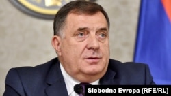 Milorad Dodik, predsjednik bh entiteta Republika Srpska, 8. novembar 2021. godine. 