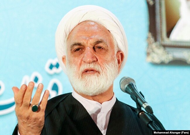 Gholamhossein Mohseni-Ejei, the head of Iran's judiciary