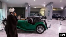 ام‌جی تی‌سی ساخت انگلستان در موزه خودروهای تاریخی ایران
