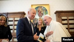 Susret pape Franje i američkog predsednika Džoa Bajdena u Vatikanu, 29. oktobar 2021.