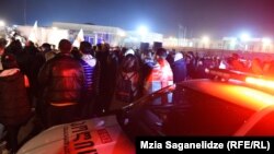 Proteste în Georgia pentru susținerea lui Mihail Saakașvili