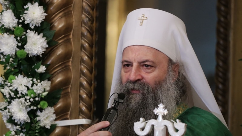 Ustoličeni patrijarh Porfirije pozvao u Peći na mir sa Albancima