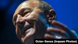 Traian Băsescu, fostul președinte al României, care, potrivit CNSAS, semna cu numele de cod „Petrov” notele informative date Securității.