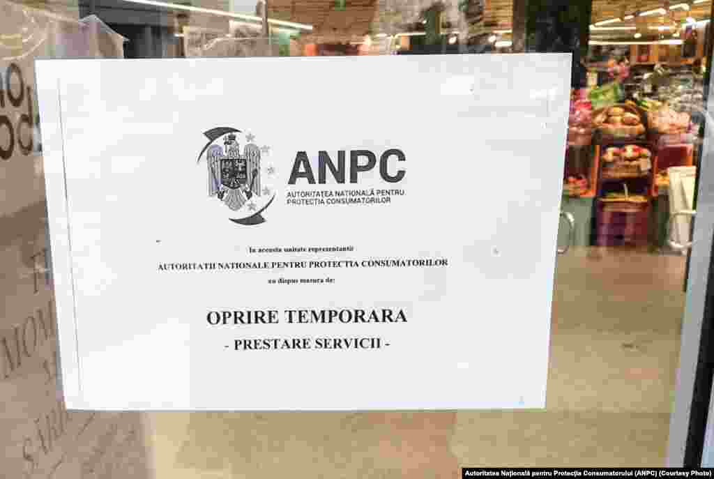 ANPC a decis închiderea temperorară a magazinelor unde a găsit nereguli